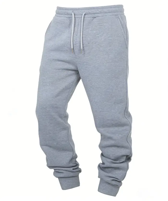 Pantalon de survêtement uni pour homme