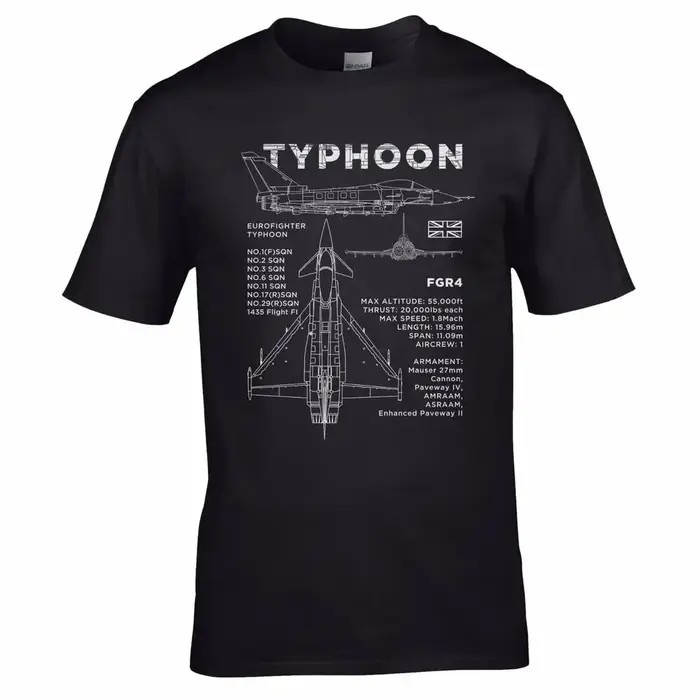 RAF Eurojean Vophoon Blueprint T-Shirt 100% Coton O-cou D'été À Manches Courtes Casual Hommes T-shirt Taille S-3XL