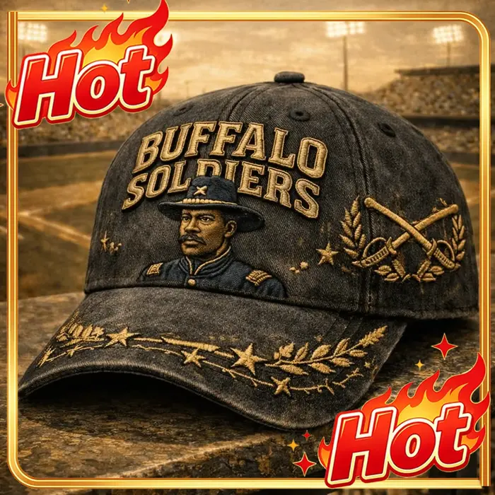 Casquette de baseball personnalisée Buffalo Soldiers Historic Cavalry