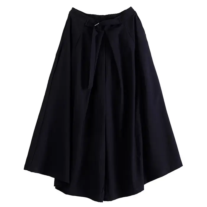 Streetwear japonais Baggy mode décontracté pantalon à jambes larges hommes Punk Hip Hop jupe pantalo