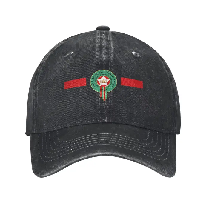 Casquette de baseball Maroc Maroc منتخب المغربي  avec drapeau marocain, pour hommes et femmes, casqu