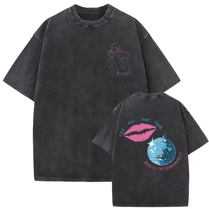 T-shirt vintage délavé Harry Styles Together Tour 2026 pour hommes et femmes, mode pop musicale, t-s
