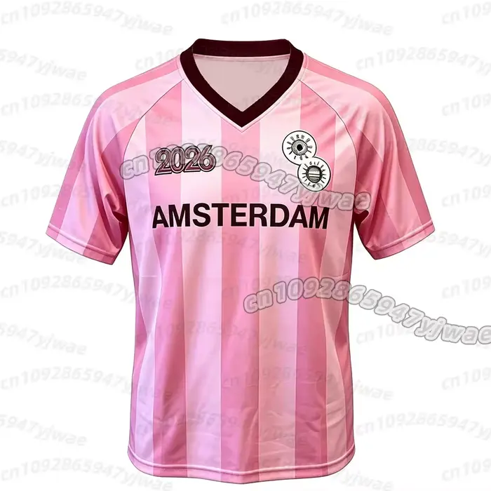 Nouveautés 2026 T-shirt Homme Femme Col en V Respirant Manches Courtes