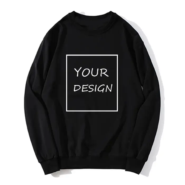 Sweat-shirt personnalisé faites votre conception, Logo, texte, sweat à capuche avant et arrière pour