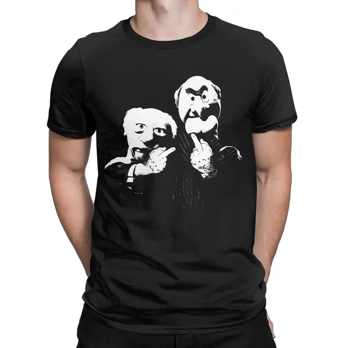 Intensiler et Waldorf-T-Shirt à Manches Courtes et Col Ras du Cou pour Homme