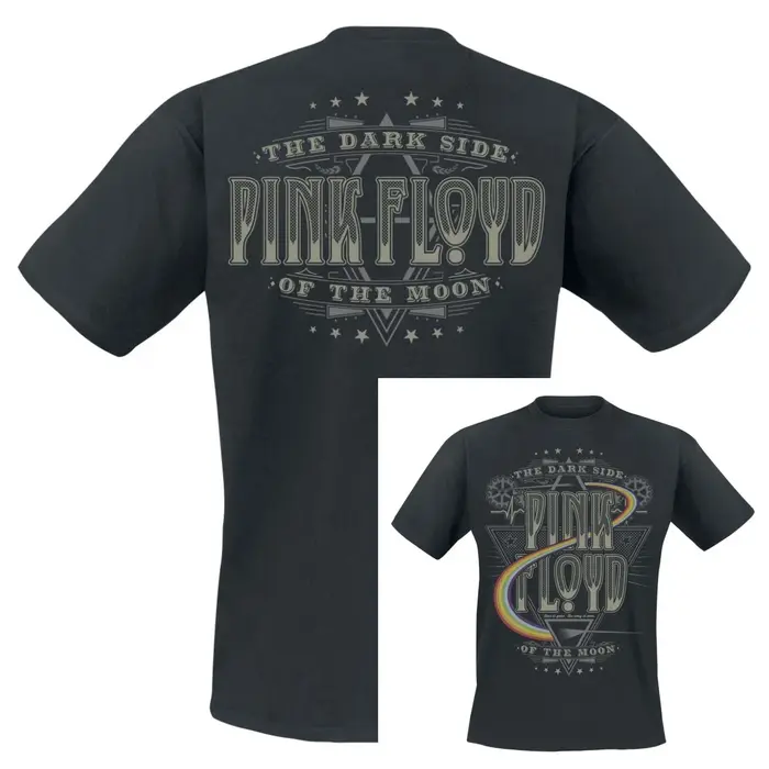 Nouveau T-shirt unisexe en coton avec motif Pink Floyd, manches courtes, tendance, de marque, de lux