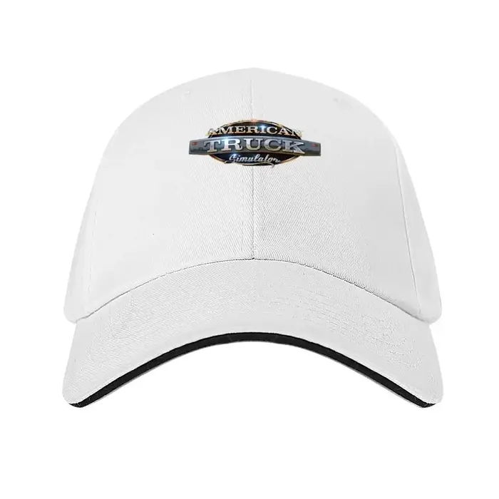 Casquette de baseball classique avec logo American Truck Simulator 2026, chapeau de soleil tendance 