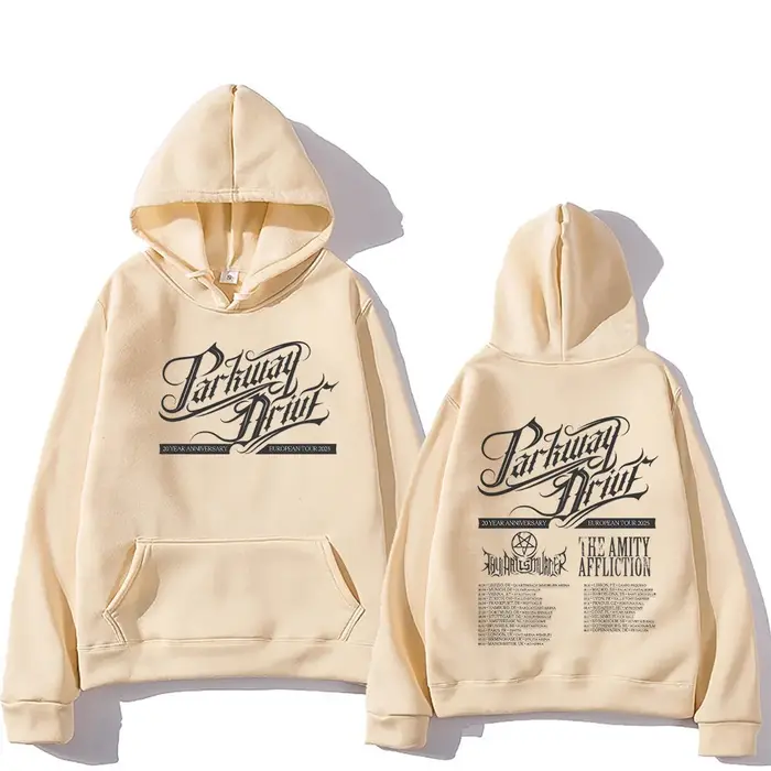 Sweat à capuche Parkway Drive pour hommes, pulls rétro, sweat-shirt unisexe, vêtements de rue respir