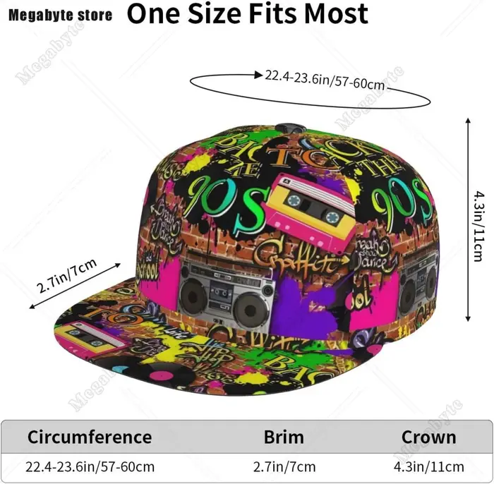 Casquette de baseball rétro réglable pour hommes et femmes