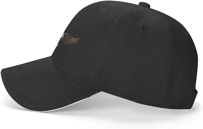 Casquette de baseball Eagle pour hommes et femmes, chapeau de camionneur, casquettes de soleil, sports de plein air, course à pied pour adolescents, unisexe, noir, blanc, snapback