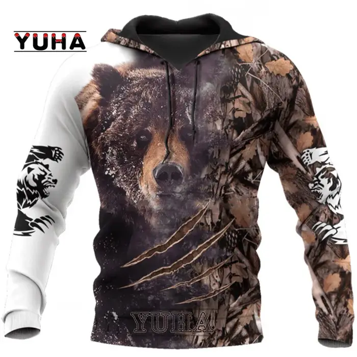 Sweat à capuche imprimé 3D pour hommes et femmes