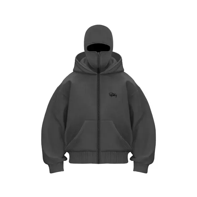 2025 nouveau sweat à capuche hommes ample à capuche veste à glissière gothique étoile mode Punk Y2k 