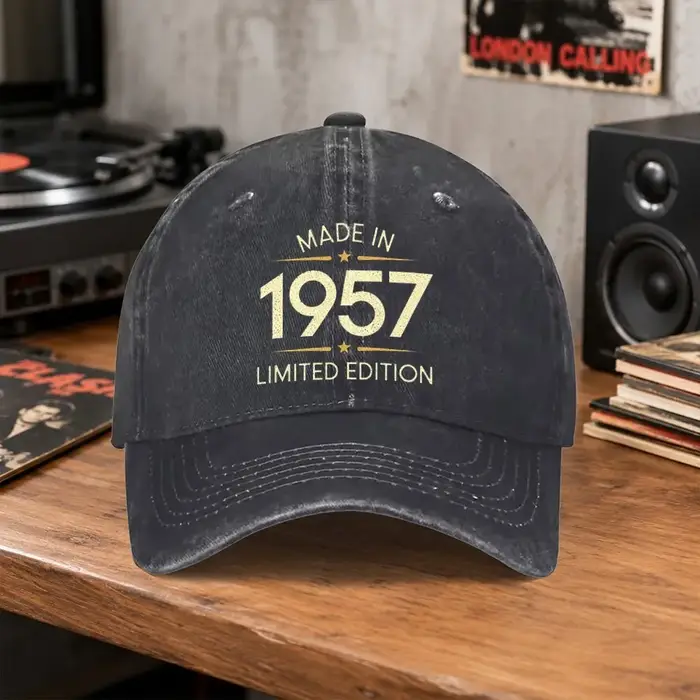 Casquette de baseball délavée