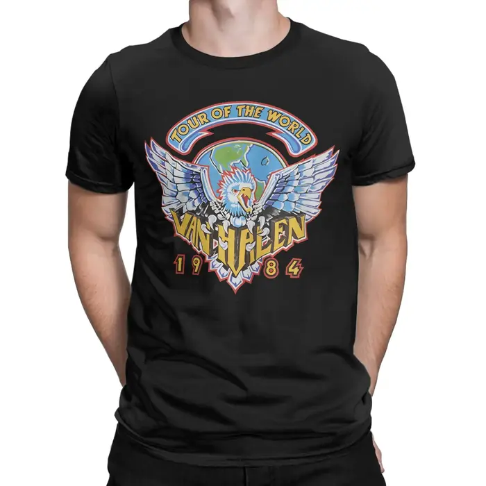 T-shirt avec Logo du groupe de musique rock Van Halen