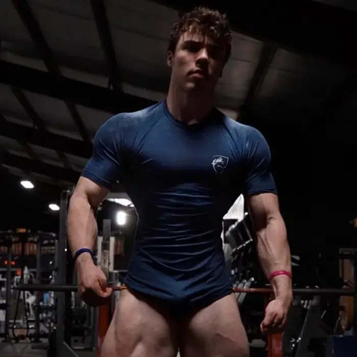 Hommes T-shirt musculation Compression serrée séchage rapide chemise musculaire Fitness entraînement