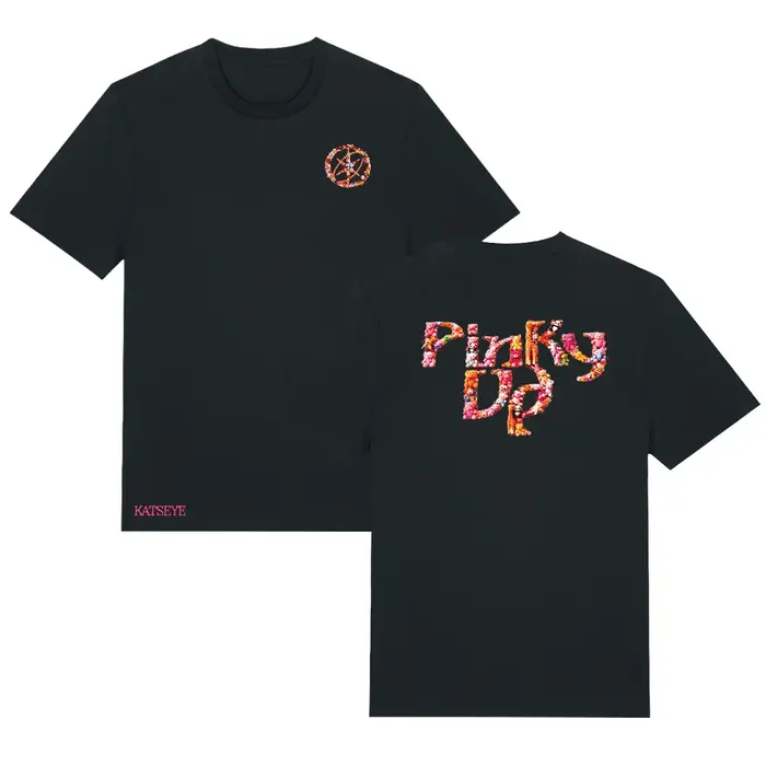 PINKY UP T-Shirt Katseye T-shirts imprimés de dessins animés en coton, cadeau pour femme et homme, h