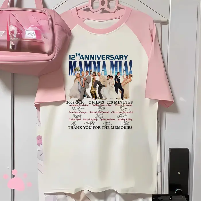 Mamma Mia t-shirt femmes drôle harajuku élégant