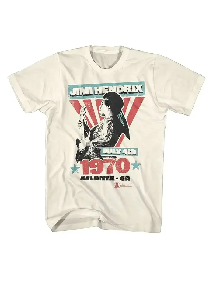 T-shirt Jimi Hendrix, musicien rock