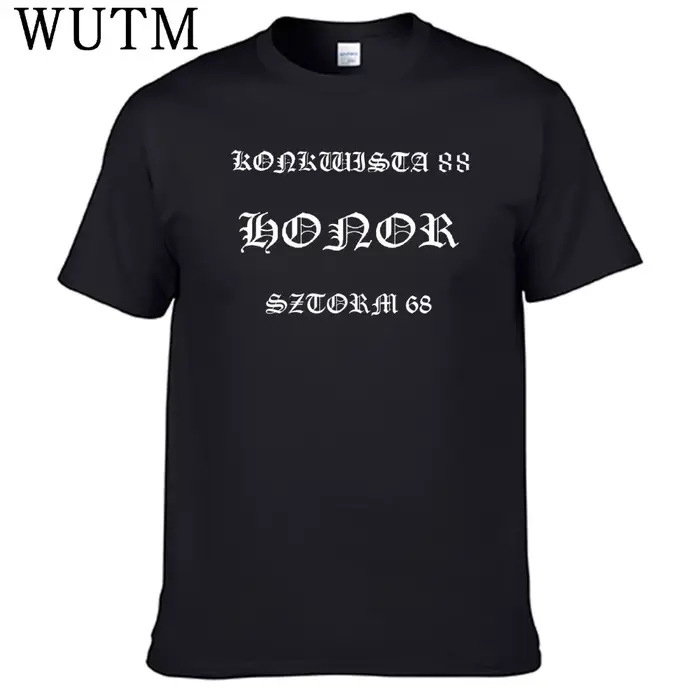 Band Konkwistas 88 t-shirt 100% coton hommes chemise