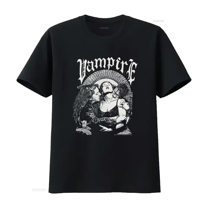 T-shirt VTG Vampire The Masquerade sz XXL 2XL Promo Fashion Victim Goth RPG 90s vintage Washed homme