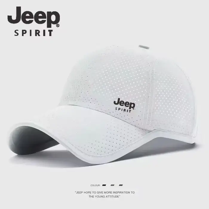 Casquette de baseball JEEP - Chapeau en maille respirante unisexe de haute qualité, chapeau de solei