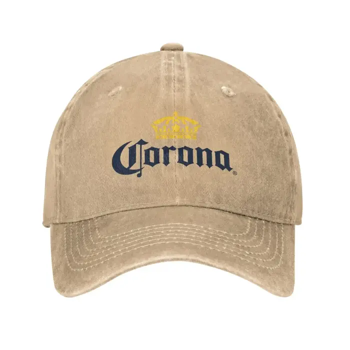 Corona casquette de Baseball classique bière-impression Cowboy chapeau unisexe adolescents camionneu