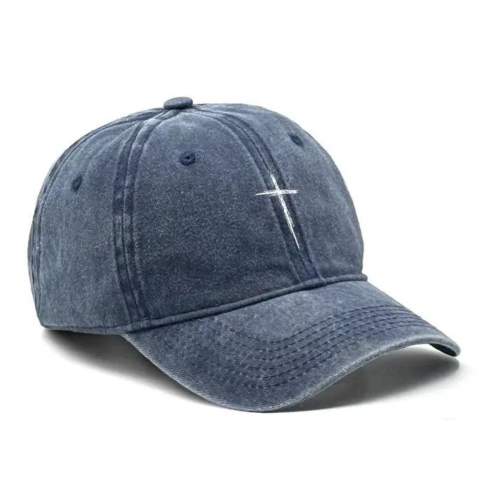 Casquette de Baseball croix blanche