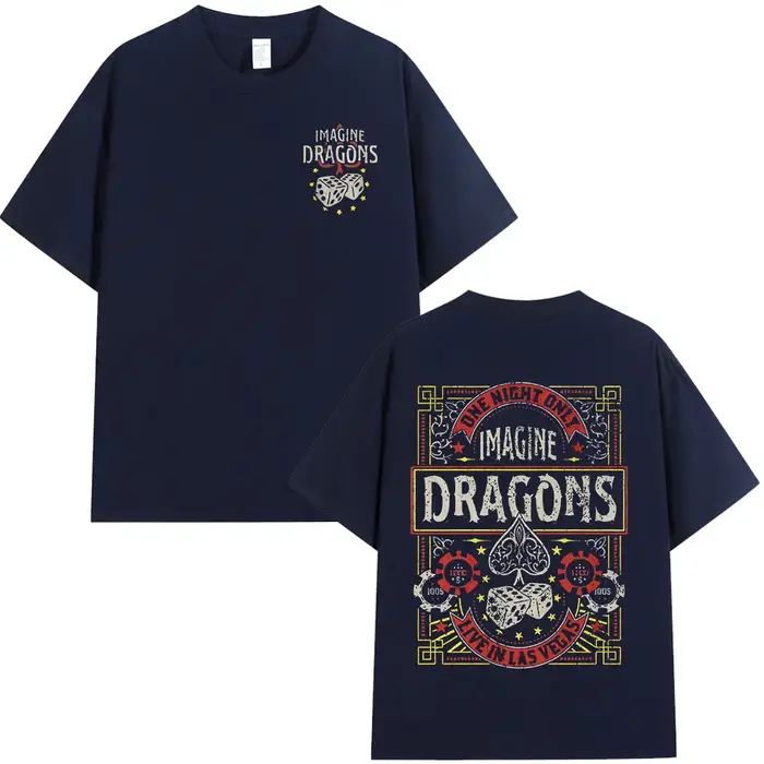 Rock Band Imagine Dragons Album de musique T-shirt mode Hip Hop