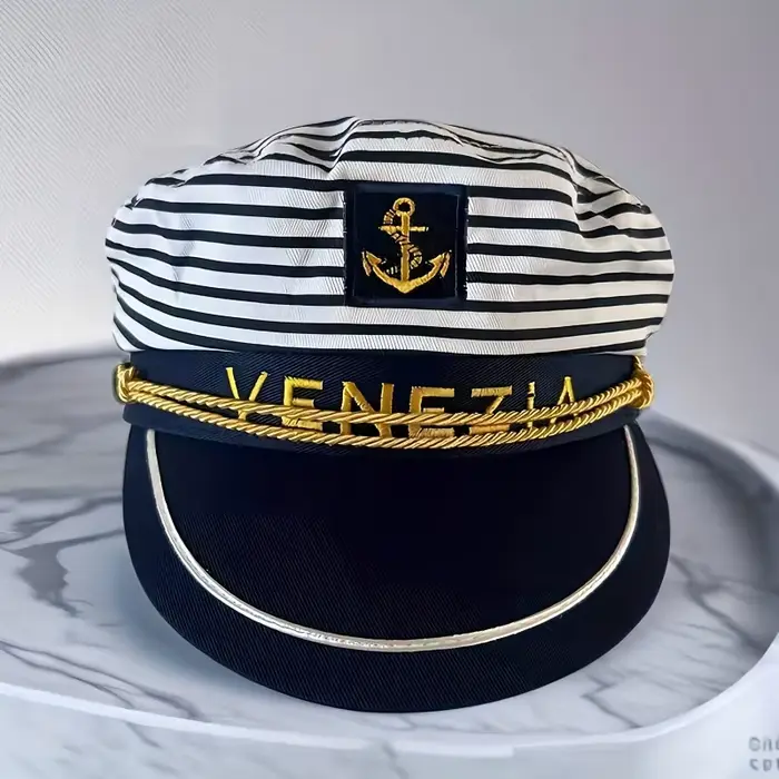 Captain casquette bleu marine
