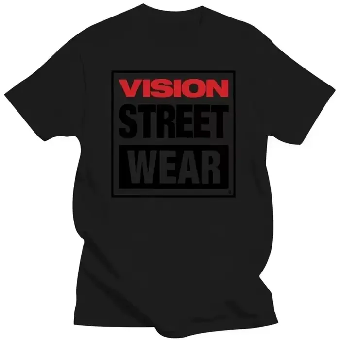 T-shirt en coton unisexe Vision Street Wear